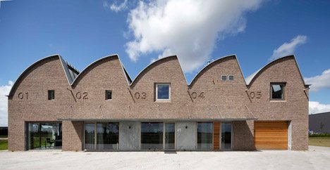 Office With A Sawtooth Roof  Pays Homage To A Dutch Mill By Gerrit Rietveld