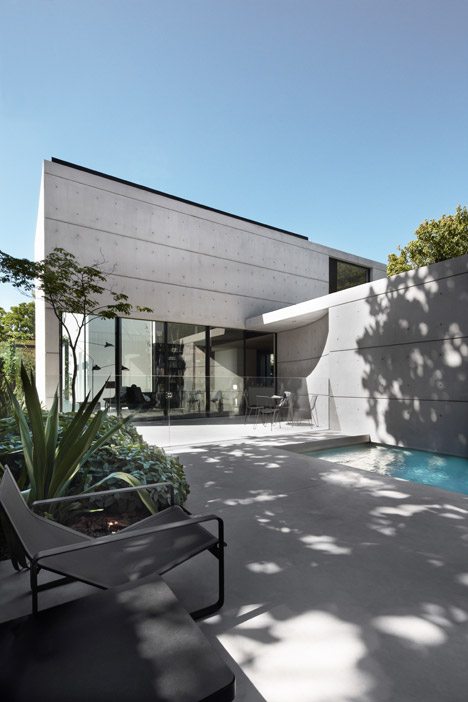 Smart Design Studio Adds Concrete Extension And Pool To Dilapidated Sydney Villa