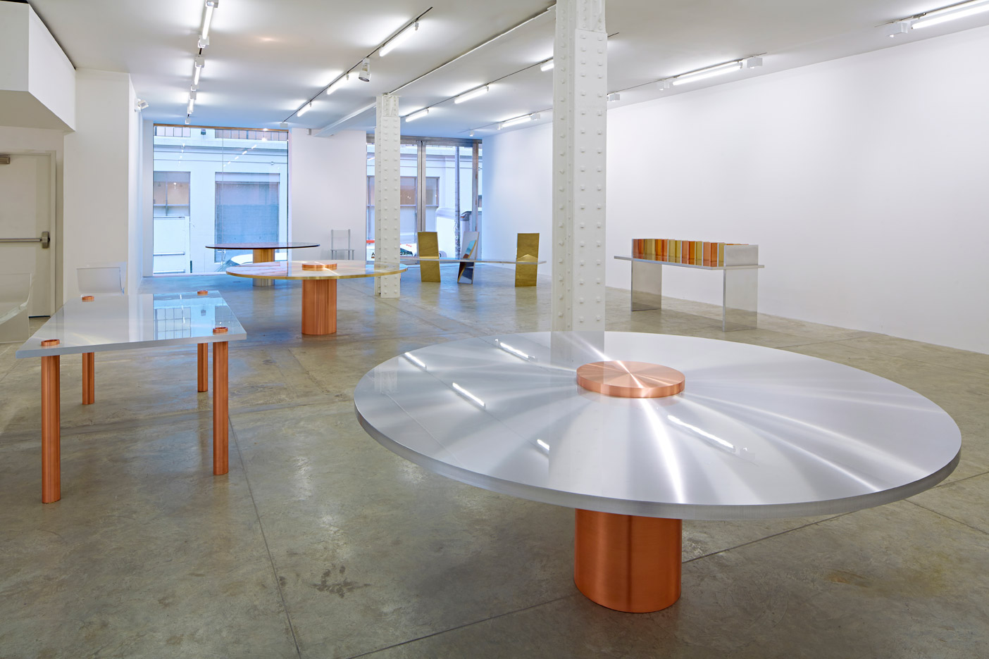 Paul Cocksedge’s Freeze Exhibition Of Metal Furniture Opens At Friedman Benda In New York