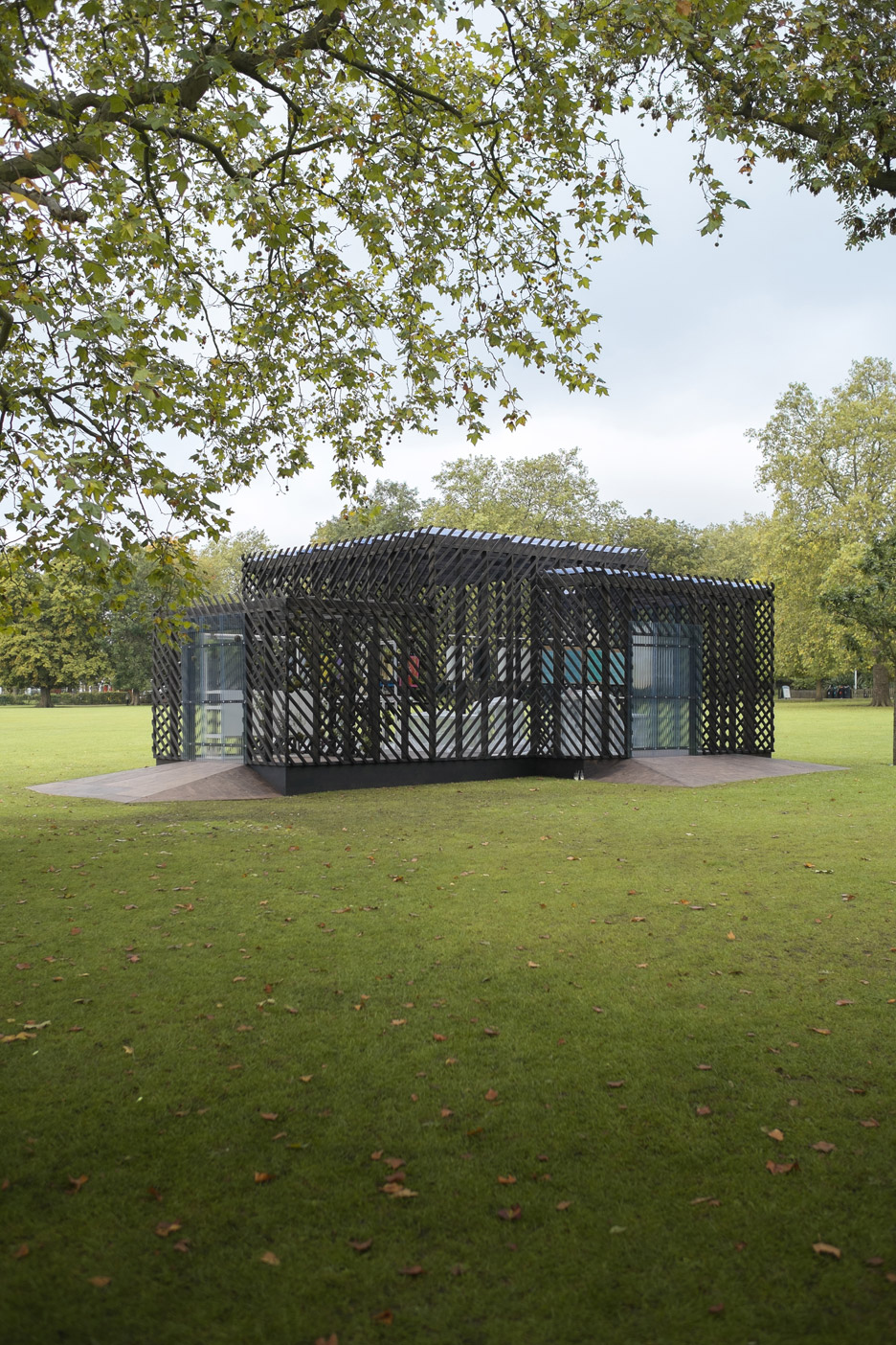 Claridge Architects Designs Blackened Timber Pavilion For Plants Out Of Place Exhibition