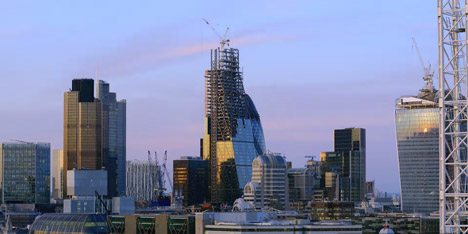 Rogers Stirk Harbour’s Cheesegrater Skyscraper Documented In Timelapse Film