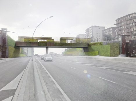 Barcelona Bridge To Be Upgraded With Smog-eating Concrete And Luminous Pavements