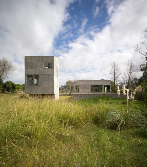 Concrete Holiday Homes By Adamo-Faiden Occupy Uruguay’s Coastal Woodland