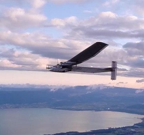 Solar Plane To Embark On Fuel-free Flight Around The World