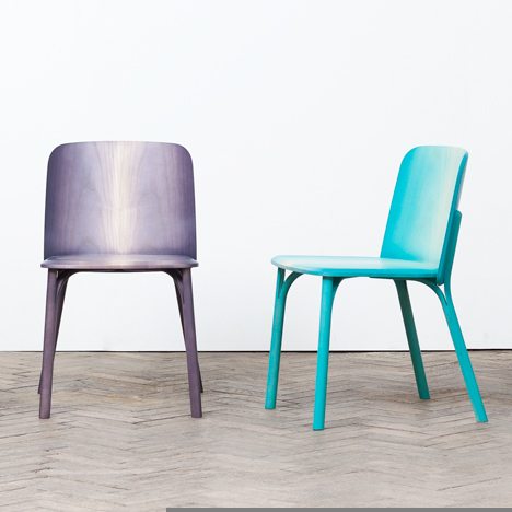 Arik Levy’s Colourful Chairs For TON Have Legs That Split In Two