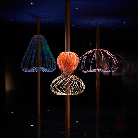 Elaine Yan Ling Ng’s Interactive Sundew Installation Coils In Response To Movement