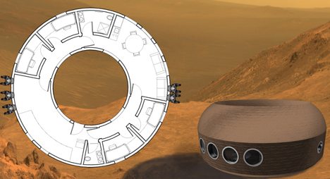 10 Bizarre Proposals For 3D-printed NASA Bases On Mars