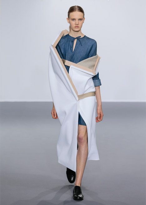Viktor & Rolf Dresses Models In Wearable Paintings During Paris Couture Show