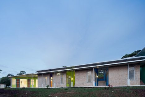 Solar-powered Housing By Louise Braverman Accommodates Medical Staff In An African Village