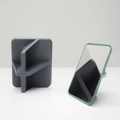 Oscar Diaz Designs Mirror That Can Be Positioned At Four Different Angles