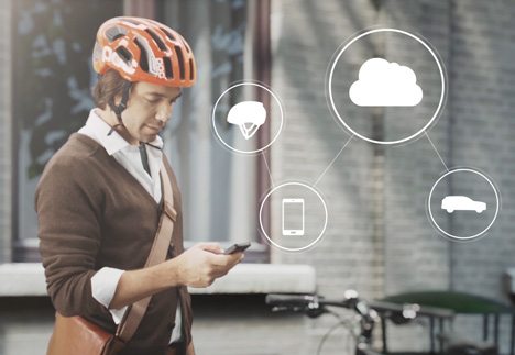 Volvo's Connected Helmet Warns Cyclists Of Car Collisions