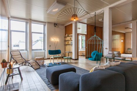 Dift Transforms Former Ghent Office Space Into WATT Loft Apartment