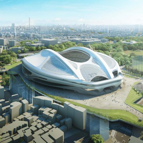 Richard Rogers Steps In To Defend Zaha Hadid’s Scrapped Tokyo 2020 Olympic Stadium