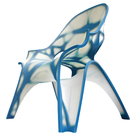 3D-printed chair by Zaha Hadid Architects