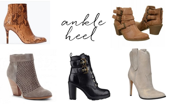 ankle heel boots