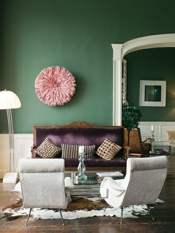 Room Color Design – Fresh Sage Green Interior Design
