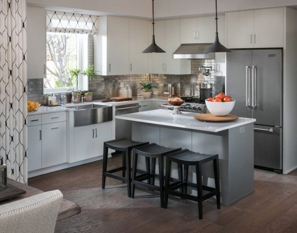 Modern Kitchens In Elegant Shades Of Grey!