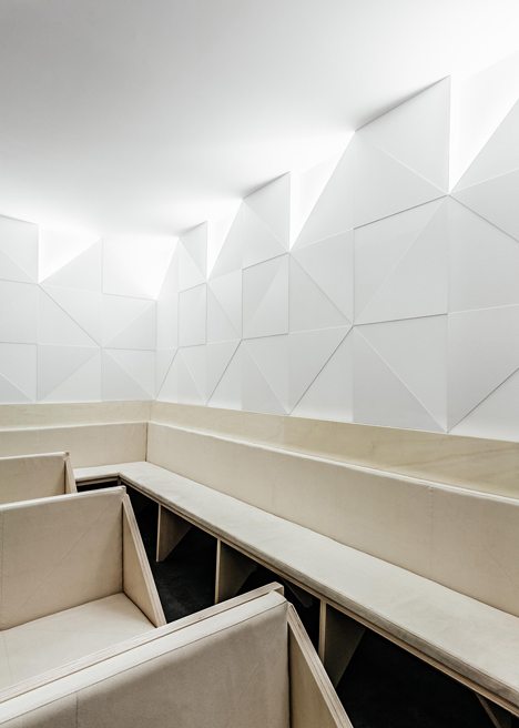 Tile Motif Creates Patterned Interior For Porto Dental Clinic By Ren Pepe Arquitetos