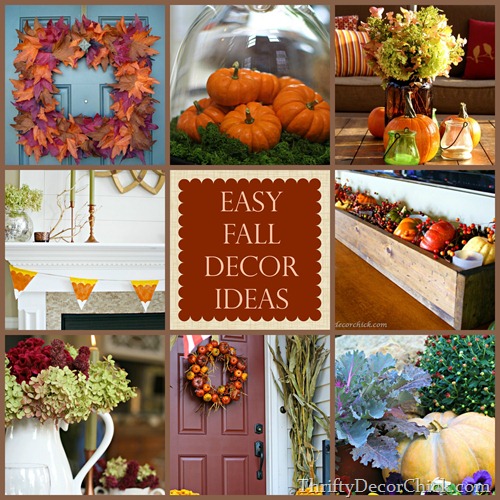 easy fall decor projects