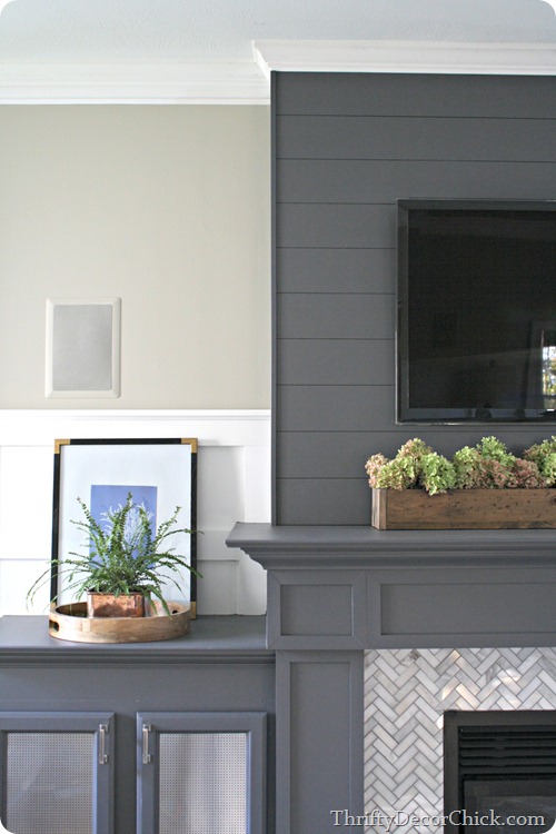  13 Planked Wall Finished Fireplace  Decor10 Blog