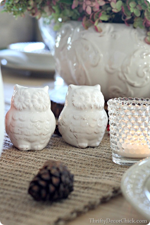owl salt and pepper shakers
