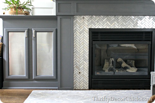 High Heat Paint And Other Tips, How To Install Marble Tile Around Fireplace