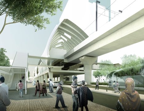 Dhaka's First Metro Line Will Be Designed By John McAslan + Partners