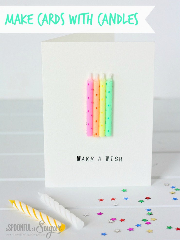 Make Quick Cards With Candles