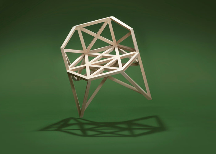 Meubles Bridge les assises géométriques par le Studio Variant