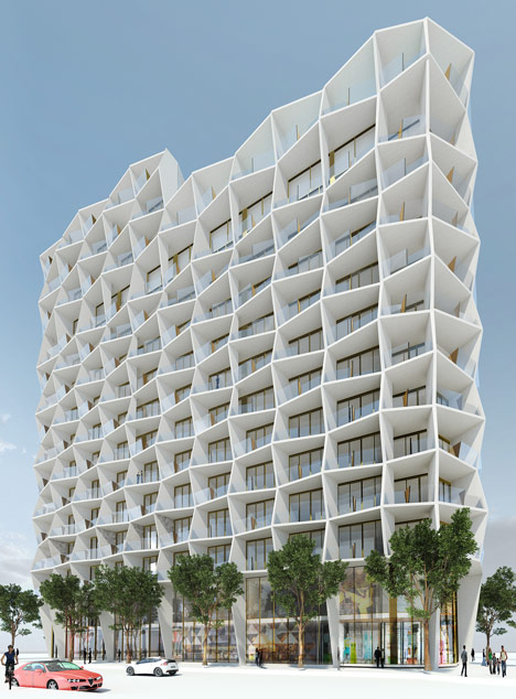 Miami design district residential tower Studio Gang Architects