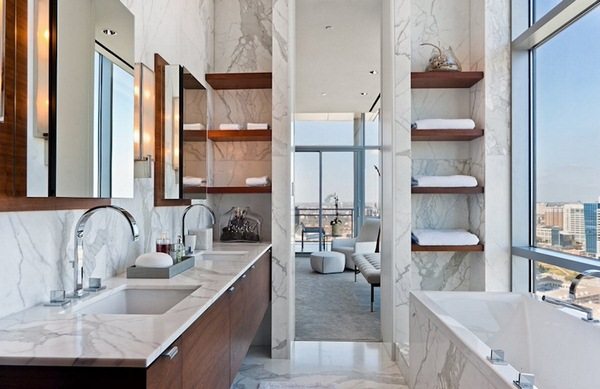 25 modern bathrooms to create a clean Look