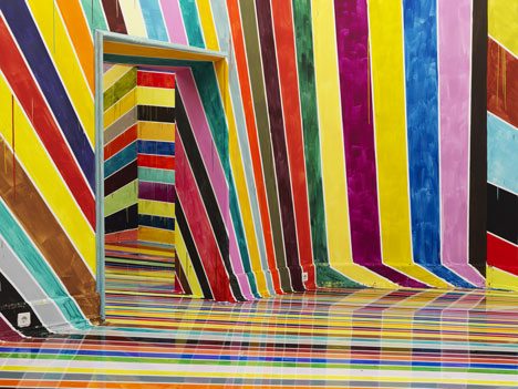 Markus Linnenbrink's Off The Wall! Installation Immerses Visitors In Colour