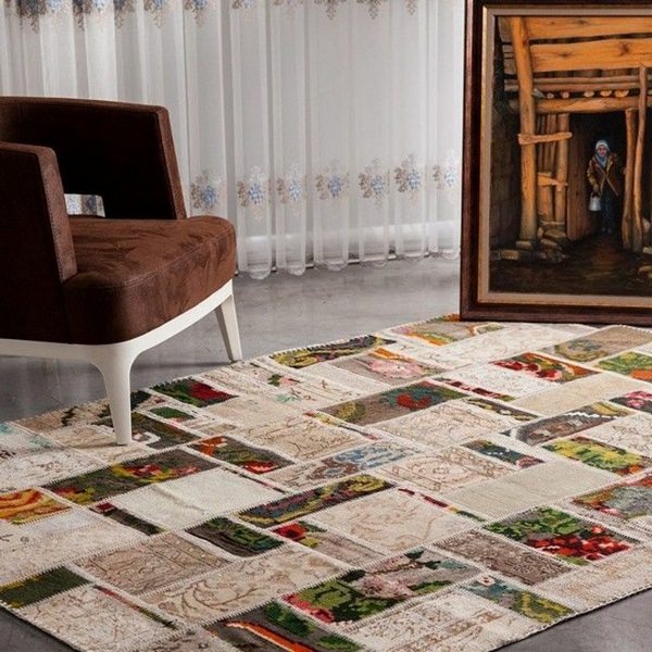 Patchwork Carpet As A Modern And Creative Solution For Your Home