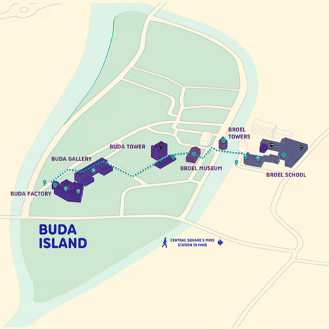 Map of Buda Island