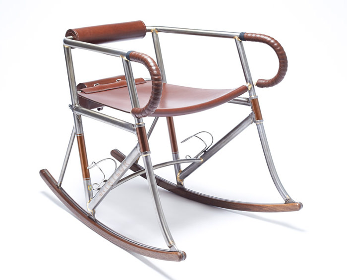 Randonneur Chair rockingchair inspiré du cyclisme par Two Makers