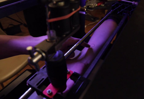 Tatoue 3D printing tattoo machine by Appropriate Audiences